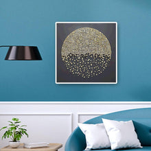 Lade das Bild in den Galerie-Viewer, Blume - voller runder Diamant - 40x40cm