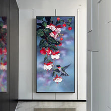Lade das Bild in den Galerie-Viewer, Flowersative - voller runder Diamant - 45x85cm