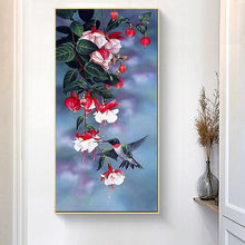 Lade das Bild in den Galerie-Viewer, Flowersative - voller runder Diamant - 45x85cm