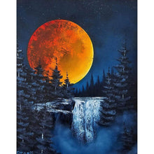 Lade das Bild in den Galerie-Viewer, Fantasy Natur - voller runder Diamant - 30x40cm