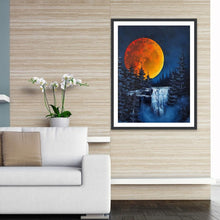 Lade das Bild in den Galerie-Viewer, Fantasy Natur - voller runder Diamant - 30x40cm
