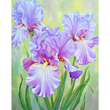 Lade das Bild in den Galerie-Viewer, Blütenblüten - voller runder Diamant - 30x40cm