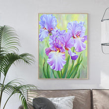 Lade das Bild in den Galerie-Viewer, Blütenblüten - voller runder Diamant - 30x40cm