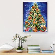 Lade das Bild in den Galerie-Viewer, Weihnachtsbaum - voller runder Diamant - 40x50cm