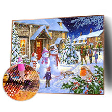 Lade das Bild in den Galerie-Viewer, Weihnachten - voller runder Diamant - 50x40cm