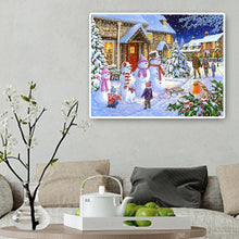 Lade das Bild in den Galerie-Viewer, Weihnachten - voller runder Diamant - 50x40cm