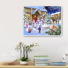 Lade das Bild in den Galerie-Viewer, Weihnachten - voller runder Diamant - 50x40cm