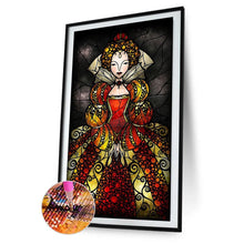 Lade das Bild in den Galerie-Viewer, Prinzessin - voller runder Diamant - 45x85cm