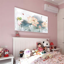 Lade das Bild in den Galerie-Viewer, Lotus - runder runder Diamant - 100x50cm