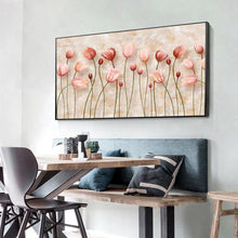 Lade das Bild in den Galerie-Viewer, Blumen von - voller runder Diamant - 100x50cm