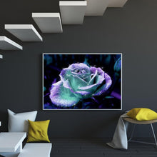 Lade das Bild in den Galerie-Viewer, Blumenraum - voller runder Diamant - 40x30cm
