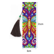 Lade das Bild in den Galerie-Viewer, 2pcs Butterfly-DIY Diamond Painting Lesezeichen