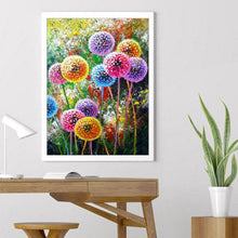 Lade das Bild in den Galerie-Viewer, Löwenzahn - voller quadratischer Diamant - 40x50cm