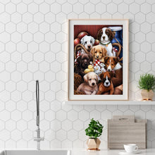 Lade das Bild in den Galerie-Viewer, Hund - voller quadratischer Diamant - 40x50cm