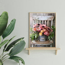 Lade das Bild in den Galerie-Viewer, Blume - voller quadratischer Diamant - 40x50cm