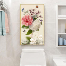 Lade das Bild in den Galerie-Viewer, Blume - voller runder Diamant - 45x85cm