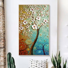 Lade das Bild in den Galerie-Viewer, Blume - voller runder Diamant - 45x85cm