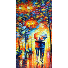Lade das Bild in den Galerie-Viewer, Hölzer - voller runder Diamant - 45x85cm