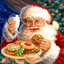 Lade das Bild in den Galerie-Viewer, Weihnachten - voller runder Diamant - 30x30cm