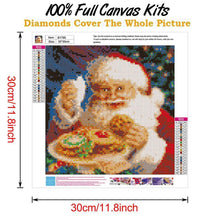 Lade das Bild in den Galerie-Viewer, Weihnachten - voller runder Diamant - 30x30cm