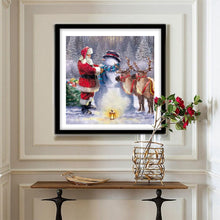 Lade das Bild in den Galerie-Viewer, Weihnachten - voller runder Diamant - 30x30cm