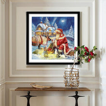 Lade das Bild in den Galerie-Viewer, Weihnachten - voller runder Diamant - 30x30cm