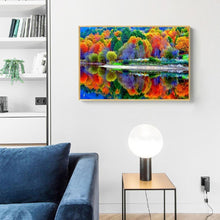 Lade das Bild in den Galerie-Viewer, Seebaumschatten? - voller quadratischer Diamant - 50x40cm
