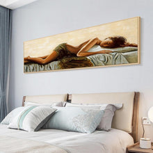 Lade das Bild in den Galerie-Viewer, Dornröschen - voller runder Diamant - 90x40cm
