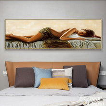 Lade das Bild in den Galerie-Viewer, Dornröschen - voller runder Diamant - 90x40cm