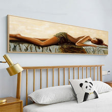 Lade das Bild in den Galerie-Viewer, Dornröschen - voller runder Diamant - 90x40cm
