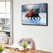 Lade das Bild in den Galerie-Viewer, Pferd Tier - voller quadratischer Diamant - 50x40cm