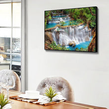Lade das Bild in den Galerie-Viewer, Wasserfall - voller quadratischer Diamant - 50x40cm