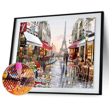 Lade das Bild in den Galerie-Viewer, TurmStraße - voller quadratischer Diamant - 50x40cm