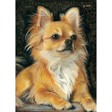 Lade das Bild in den Galerie-Viewer, Hundeperle - voller runder Diamant - 30x40cm