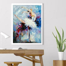 Lade das Bild in den Galerie-Viewer, Ballett Mädchen - voller runder Diamant - 30x40cm