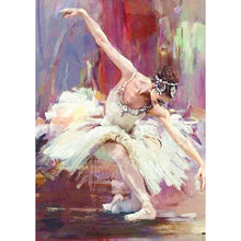 Lade das Bild in den Galerie-Viewer, Ballett Mädchen - voller runder Diamant - 30x40cm