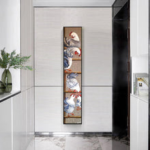 Lade das Bild in den Galerie-Viewer, Hühnertier - voller runder Diamant - 25x115cm