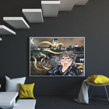 Lade das Bild in den Galerie-Viewer, Mädchen - voller runder Diamant - 40x30cm