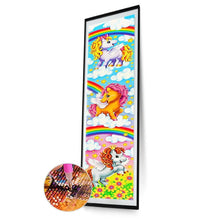Lade das Bild in den Galerie-Viewer, Pferd - voller runder Diamant - 25x115cm