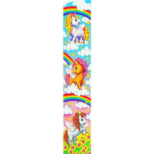 Lade das Bild in den Galerie-Viewer, Pferd - voller runder Diamant - 25x115cm