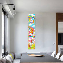 Lade das Bild in den Galerie-Viewer, Pferd - voller runder Diamant - 25x115cm