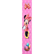 Lade das Bild in den Galerie-Viewer, Maus Kinderzimmer - voller runder Diamant - 25x115cm