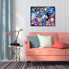 Lade das Bild in den Galerie-Viewer, Cartoon Maus Kind - voller quadratischer Diamant - 50x40cm