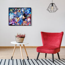 Lade das Bild in den Galerie-Viewer, Cartoon Maus Kind - voller quadratischer Diamant - 50x40cm
