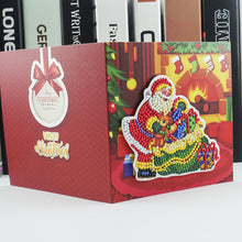 Lade das Bild in den Galerie-Viewer, 8pcs/Set-Christmas-Diamond Grußkarten