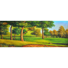 Lade das Bild in den Galerie-Viewer, Bergwald - voller runder Diamant - 100x50cm