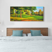 Lade das Bild in den Galerie-Viewer, Bergwald - voller runder Diamant - 100x50cm
