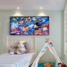 Lade das Bild in den Galerie-Viewer, Cartoon Maus Farbe Set - Voller Rund/Quadrat Diamond Painting- 80x30cm