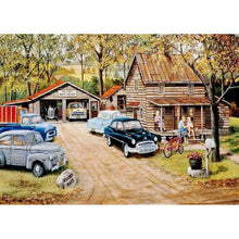Lade das Bild in den Galerie-Viewer, Auto - voller runder Diamant - 40x30cm