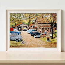 Lade das Bild in den Galerie-Viewer, Auto - voller runder Diamant - 40x30cm
